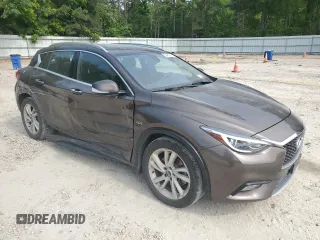 2018 Infiniti QX30 ESSENTIAL with VIN SJKCH5CP1JA053259, listed as a Copart auction lot 53453713 with 0 mi miles and Non Repairable. Bid and sale history available at carsss.com. Image 4.