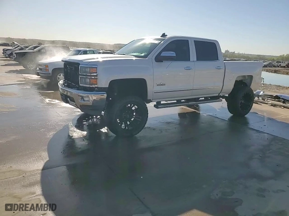 2015 Chevrolet Silverado 1500 LTZ with VIN 3GCPCSEC8FG119813, listed as a Copart auction lot 50188715 with 128,464 mi miles and Salvage Title. Bid and sale history available at carsss.com. Image 14.