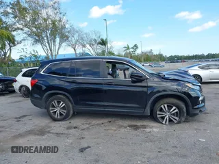 2018 Honda Pilot EX-L with VIN 5FNYF5H51JB025281, listed as a IAAI auction lot 41250845 with 1 mi miles. Bid and sale history available at carsss.com. Image 13.