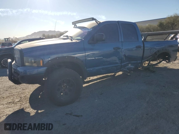 2004 Dodge 1500 SLT with VIN 1D7HA18N44S722853, listed as a Copart auction lot 50575425 with 181,203 mi miles and Salvage Title. Bid and sale history available at DreamBid. Image 1.