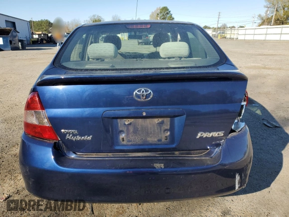 2003 Toyota Prius with VIN JT2BK12U330073773, listed as a Copart auction lot 50043705 with 150,786 mi miles and Salvage Title. Bid and sale history available at carsss.com. Image 6.