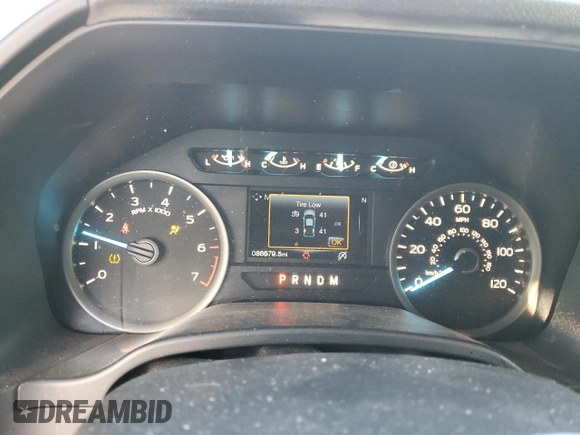2019 Ford F-150 XL with VIN 1FTEW1E54KFA13347, listed as a Copart auction lot 88715395 with 86,679 mi miles and Salvage Title. Bid and sale history available at carsss.com. Image 9.