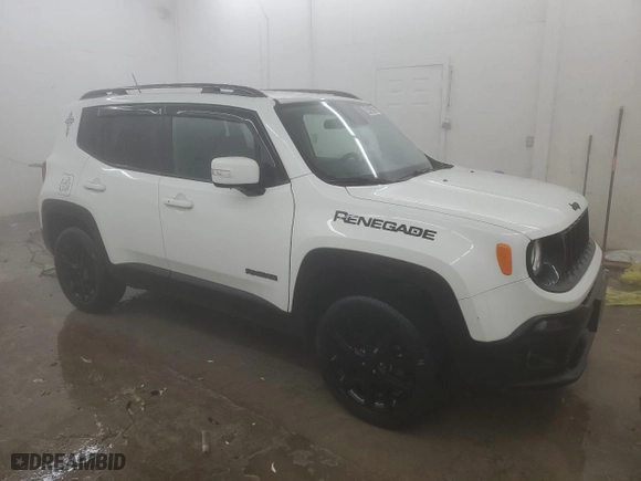 2017 Jeep Renegade Altitude with VIN ZACCJBBB3HPG56235, listed as a Copart auction lot 44231455 with 40,542 mi miles and Clean Title. Bid and sale history available at carsss.com. Image 4.