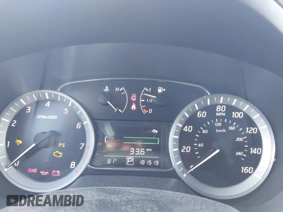 2015 Nissan Sentra S with VIN 3N1AB7AP3FY311829, listed as a IAAI auction lot 41903859 with 181,519 mi miles and . Bid and sale history available at DreamBid. Image 7.