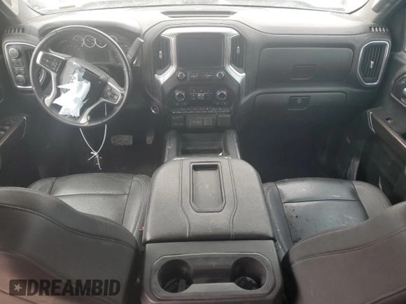 2021 Chevrolet Silverado 1500 LT Trail Boss with VIN 1GCPYFEL6MZ230298, listed as a Copart auction lot 48771285 with 76,370 mi miles and Salvage Title. Bid and sale history available at DreamBid. Image 8.