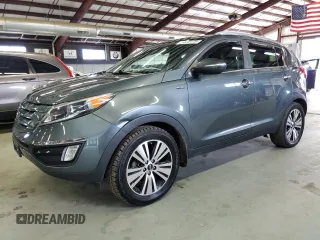2014 Kia Sportage EX z VIN KNDPCCAC0E7571342, wystawiony jako Copart lot #61672175 z przebiegiem 112 697 mil mil oraz Czysty tytuł • Clean title. Historia ofert i sprzedaży dostępna na DreamBid. Obrazek 1.