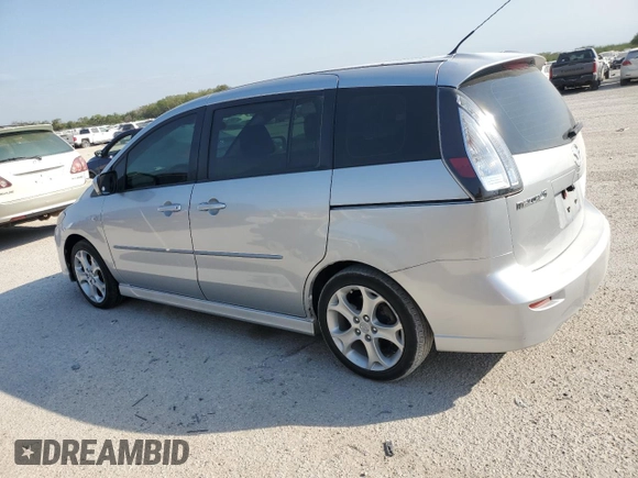 2009 Mazda 5 Sport with VIN JM1CR293890351716, listed as a Copart auction lot 75921804 with 206,851 mi miles and Salvage title. Bid and sale history available at DreamBid. Image 2.