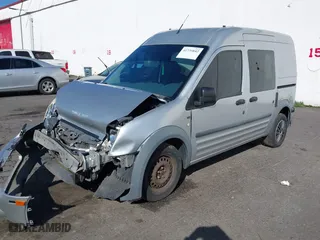 2010 Ford Transit Connect Wagon XLT with VIN NM0KS9BN8AT027833, listed as a IAAI auction lot 41735842 with 283,525 mi miles. Bid and sale history available at carsss.com. Image 2.