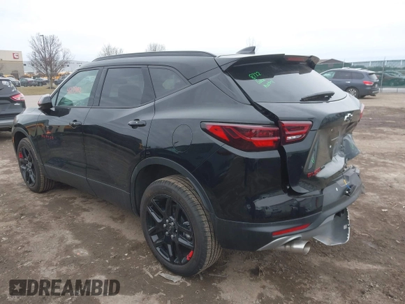 2025 Chevrolet Blazer LT with VIN 3GNKBHR44SS162000, listed as a IAAI auction lot 41773192 with 718 mi miles and . Bid and sale history available at DreamBid. Image 3.