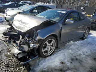 2006 Acura RSX Type-S Leather with VIN JH4DC53026S004080, listed as a Copart auction lot 87509995 with 0 mi miles and Salvage Title. Bid and sale history available at carsss.com. Image 1.