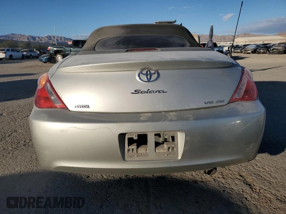 2004 Toyota Solara SE with VIN 4T1FA38P94U027217, listed as a Copart auction lot 87509025 with 121,545 mi miles and Salvage Title. Bid and sale history available at carsss.com. Image 6.