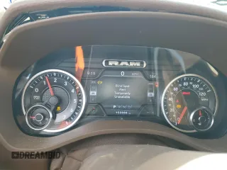 2019 Ram 1500 Laramie with VIN 1C6SRFJT4KN521147, listed as a Copart auction lot 54108615 with 152,888 mi miles and Salvage title. Bid and sale history available at DreamBid. Image 9.