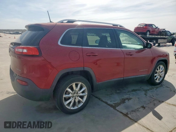 2016 Jeep Cherokee Limited with VIN 1C4PJLDB6GW157922, listed as a Copart auction lot 49172065 with 263,600 mi miles and Salvage Title. Bid and sale history available at carsss.com. Image 3.