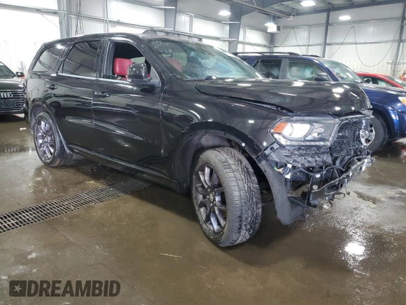 2015 Dodge Durango R/T with VIN 1C4SDJCT7FC843533, listed as a Copart auction lot 50249575 with 102,733 mi miles and Salvage Title. Bid and sale history available at carsss.com. Image 4.