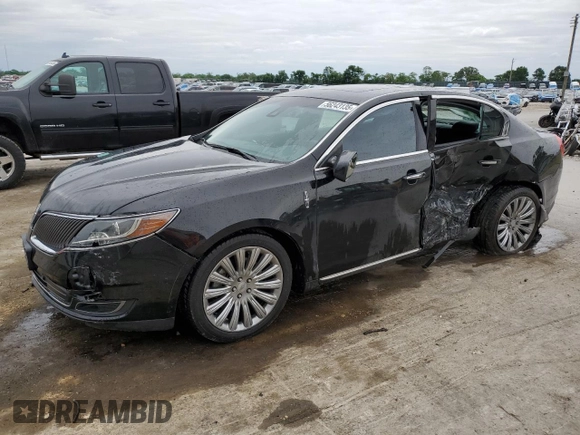 2015 Lincoln MKS z VIN 1LNHL9DK6FG604609, wystawiony jako Copart lot #56243135 z przebiegiem 82 622 mil mil oraz Szkoda całkowita • Salvage title. Historia ofert i sprzedaży dostępna na DreamBid. Obrazek 1.