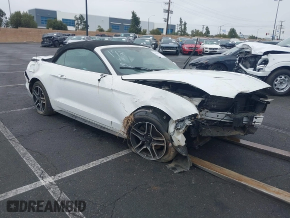 2020 Ford Mustang EcoBoost with VIN 1FATP8UH1L5114464, listed as a IAAI auction lot 41611456 with Not Provided miles and . Bid and sale history available at DreamBid. Image 1.