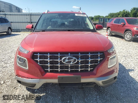 2022 Hyundai Venue Limited with VIN KMHRC8A35NU192887, listed as a Copart auction lot 59041985 with 7,790 mi miles and Salvage title. Bid and sale history available at DreamBid. Image 5.