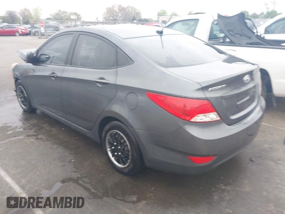 2013 Hyundai Accent GLS with VIN KMHCT4AE0DU365410, listed as a IAAI auction lot 41918395 with 170,722 mi miles and . Bid and sale history available at carsss.com. Image 3.