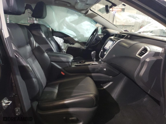 2018 Nissan Murano Platinum with VIN 5N1AZ2MH6JN125249, listed as a Copart auction lot 44945105 with 129,431 mi miles and Salvage Title. Bid and sale history available at carsss.com. Image 7.