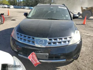 2006 Nissan Murano S with VIN JN8AZ08T36W420077, listed as a Copart auction lot 50002455 with 187,172 mi miles and Clean Title. Bid and sale history available at carsss.com. Image 5.