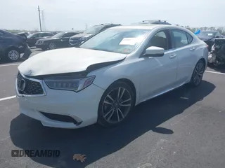 2019 Acura TLX w/Technology Pkg with VIN 19UUB2F47KA007396, listed as a IAAI auction lot 41868526 with 53,511 mi miles. Bid and sale history available at carsss.com. Image 2.