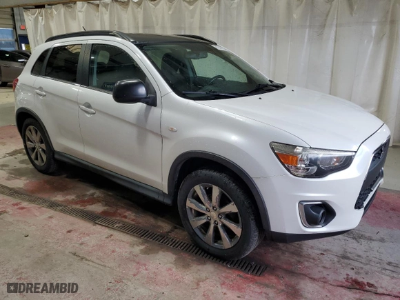 2013 Mitsubishi Outlander Sport LE with VIN 4A4AR5AU9DE023450, listed as a Copart auction lot 81847204 with 165,808 mi miles and Clean Title. Bid and sale history available at carsss.com. Image 4.