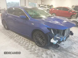 2020 Acura ILX w/Premium/A-SPEC Pkg with VIN 19UDE2F86LA004470, listed as a IAAI auction lot 41621206 with 137,054 mi miles. Bid and sale history available at carsss.com. Image 1.
