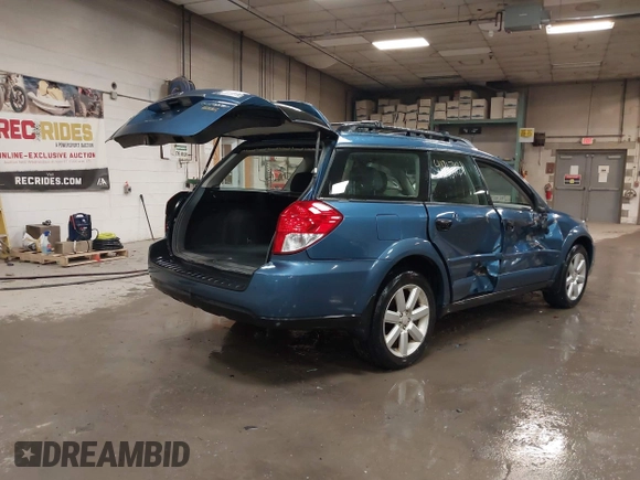 2008 Subaru Outback i z VIN 4S4BP61C087342627, wystawiony jako IAAI lot #41967131 z przebiegiem 232 726 mil mil oraz . Historia ofert i sprzedaży dostępna na DreamBid. Obrazek 4.
