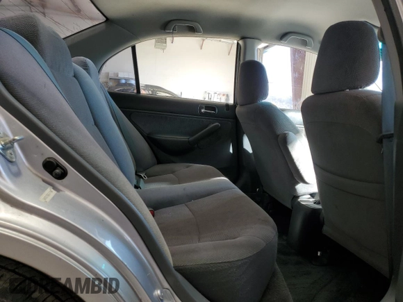 2002 Honda Civic LX with VIN 1HGES15562L047000, listed as a Copart auction lot 46567405 with 224,963 mi miles and Salvage Title. Bid and sale history available at DreamBid. Image 10.