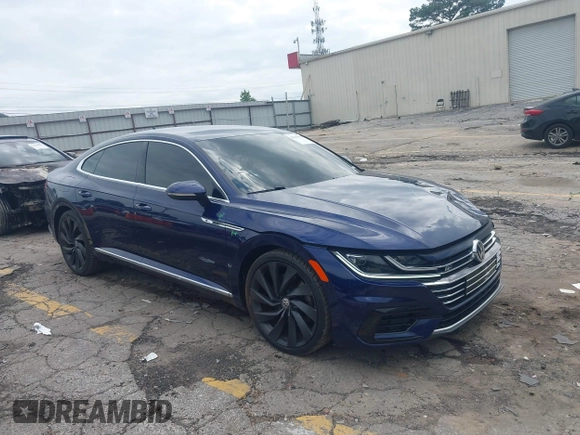 2019 Volkswagen Arteon SE R-Line with VIN WVWFR7AN8KE031697, listed as a IAAI auction lot 42445909 with 108,372 mi miles and . Bid and sale history available at DreamBid. Image 1.