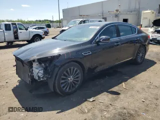 2015 Kia K900 Luxury z VIN KNALW4D43F6019810, wystawiony jako Copart lot #54155565 z przebiegiem 93 210 mil mil oraz Szkody całkowita. Historia ofert i sprzedaży dostępna na DreamBid. Obrazek 1.