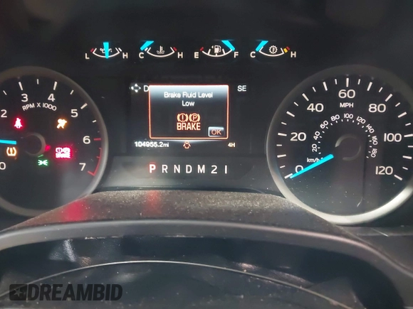 2017 Ford F-150 XL with VIN 1FTEW1EF2HFC11250, listed as a IAAI auction lot 42252481 with 104,955 mi miles and . Bid and sale history available at DreamBid. Image 7.
