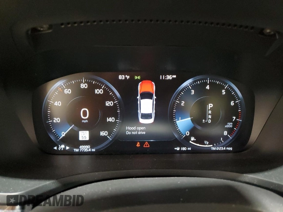 2019 Volvo S60 Inscription with VIN 7JRA22TL6KG012049, listed as a Copart auction lot 67319464 with 49,990 mi miles and Salvage Title. Bid and sale history available at carsss.com. Image 9.