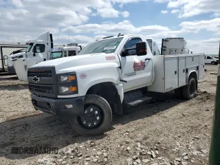 2021 Chevrolet Silverado MD Work Truck z VIN 1HTKJPVK5MH497470, wystawiony jako Copart lot #50290685 z przebiegiem 29 213 mil mil oraz Szkoda całkowita • Salvage title. Historia ofert i sprzedaży dostępna na DreamBid. Obrazek 1.
