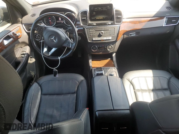 2018 Mercedes-Benz GLS 450 with VIN 4JGDF6EE2JB135716, listed as a Copart auction lot 61149405 with 75,771 mi miles and Salvage title. Bid and sale history available at DreamBid. Image 8.