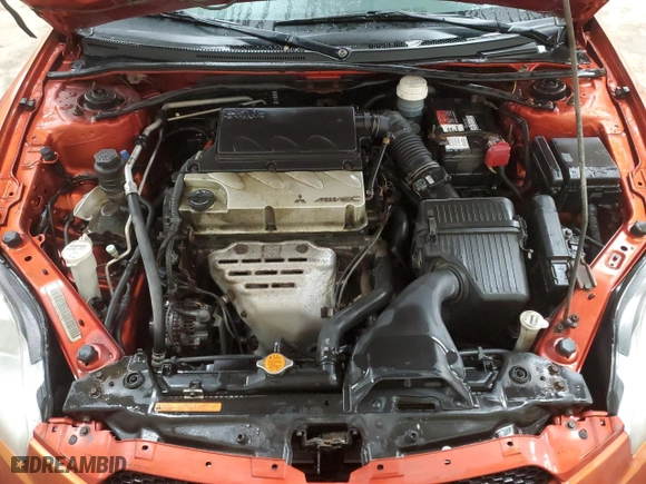 2008 Mitsubishi Eclipse GS with VIN 4A3AL25F88E009898, listed as a Copart auction lot 43820005 with 231,619 mi miles and Clean Title. Bid and sale history available at carsss.com. Image 11.
