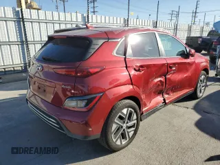 2023 Hyundai Kona SE z VIN KM8K23AG5PU184477, wystawiony jako Copart lot #52752875 z przebiegiem 57 813 mil mil oraz Szkoda całkowita • Salvage title. Historia ofert i sprzedaży dostępna na DreamBid. Obrazek 3.