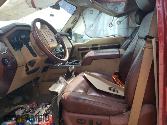 2014 Ford F-350 XLT with VIN 1FT8W3BT5EEA46315, listed as a Copart auction lot 54529675 with Not provided miles and Salvage title. Bid and sale history available at DreamBid. Image 7.