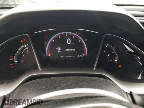 2020 Honda Civic Sedan Sport with VIN 2HGFC2F80LH557762, listed as a Copart auction lot 42766225 with 67,897 mi miles and Salvage Title. Bid and sale history available at carsss.com. Image 9.