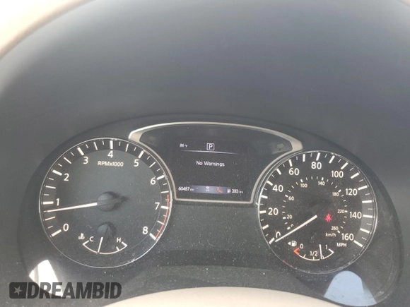 2017 Nissan Altima SL z VIN 1N4AL3AP8HC172768, wystawiony jako Copart lot #59910425 z przebiegiem 60 487 mil mil oraz Szkoda całkowita • Salvage title. Historia ofert i sprzedaży dostępna na DreamBid. Obrazek 9.
