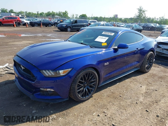 2016 Ford Mustang GT with VIN 1FA6P8CF0G5211058, listed as a IAAI auction lot 42480409 with 84,117 mi miles and . Bid and sale history available at DreamBid. Image 2.