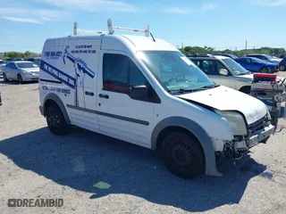 2013 Ford Transit Connect XL with VIN NM0LS7ANXDT152444, listed as a IAAI auction lot 41701336 with 204,481 mi miles. Bid and sale history available at carsss.com. Image 1.