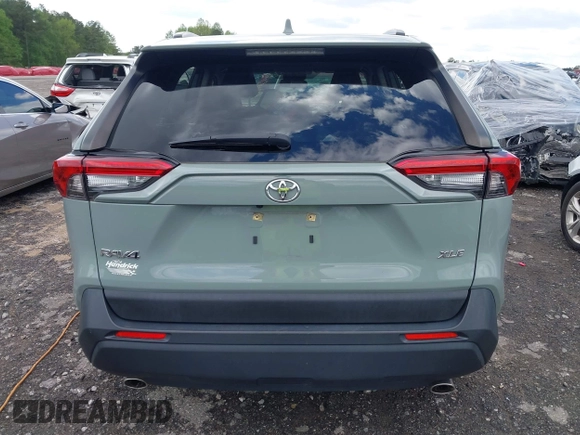 2019 Toyota RAV4 XLE with VIN JTMW1RFV7KD035614, listed as a IAAI auction lot 41970954 with 60,377 mi miles and . Bid and sale history available at DreamBid. Image 16.