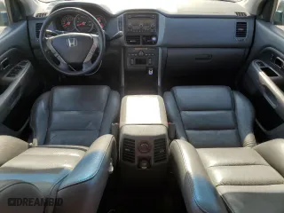 2007 Honda Pilot EX-L with VIN 5FNYF18577B023634, listed as a Copart auction lot 80378064 with 201,619 mi miles and Salvage Title. Bid and sale history available at carsss.com. Image 8.