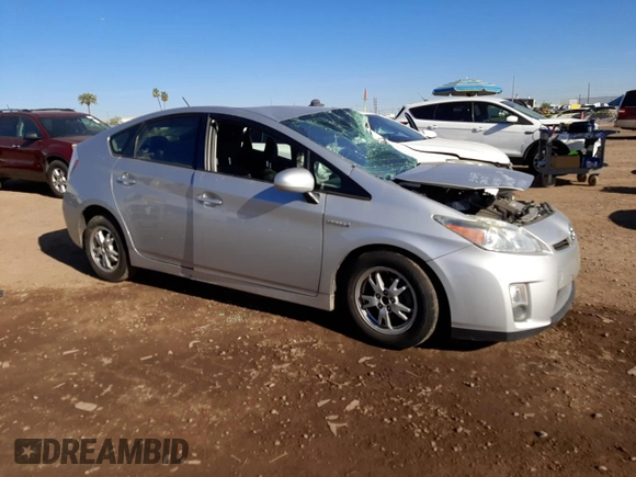 2010 Toyota Prius II with VIN JTDKN3DU4A0240369, listed as a Copart auction lot 46295773 with 0 mi miles and Salvage Title. Bid and sale history available at carsss.com. Image 4.