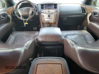 2016 Infiniti QX80 Limited with VIN JN8AZ2NE1G9121043, listed as a Copart auction lot 56562085 with 135,450 mi miles and Salvage title. Bid and sale history available at DreamBid. Image 8.