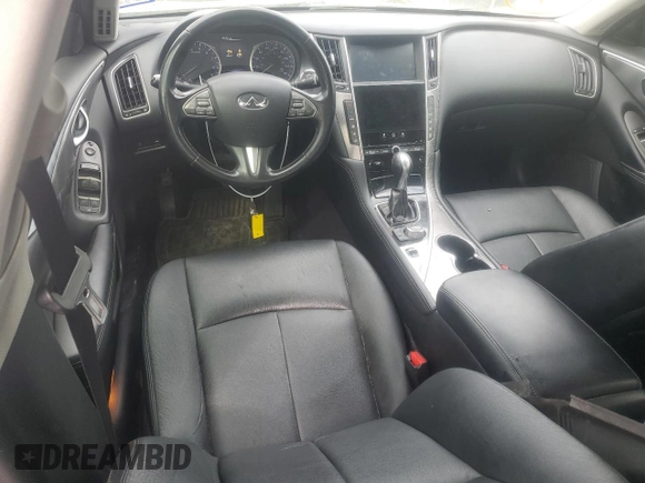 2014 Infiniti Q50 Premium with VIN JN1BV7AP5EM681046, listed as a Copart auction lot 50008295 with 155,649 mi miles and Salvage Title. Bid and sale history available at carsss.com. Image 8.