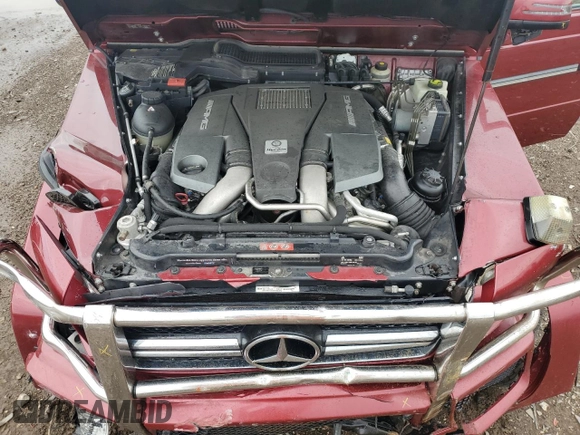 2014 Mercedes-Benz G 63 AMG with VIN WDCYC7DF4EX220882, listed as a Copart auction lot 60529044 with 91,510 mi miles and Salvage title. Bid and sale history available at DreamBid. Image 13.