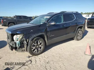 2021 GMC Acadia SLT with VIN 1GKKNMLS7MZ130104, listed as a Copart auction lot 46945175 with 97,873 mi miles and Salvage Title. Bid and sale history available at carsss.com. Image 1.