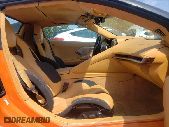 2022 Chevrolet Corvette 3LT with VIN 1G1YC3D49N5108242, listed as a Copart auction lot 60241433 with 22,235 mi miles. Bid and sale history available at carsss.com. Image 10.